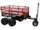 GeoTech-Pro E-Truck 600 - Chariot-remorque &eacute;lectrique &agrave; batterie 48V 15Ah