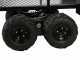GeoTech-Pro E-Truck 600 - Chariot-remorque &eacute;lectrique &agrave; batterie 48V 15Ah
