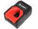 Blue Bird GC 22-10 - Cisaille &agrave; gazon sur batterie - Taille-haie - 12,6 V 2,5 Ah + perche de rallonge