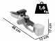 Volpi KVS8000 - &Eacute;lagueuse sur batterie - 21.6V - SANS BATTERIE NI CHARGEUR