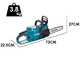 Makita XGT UC021GZ - Tron&ccedil;onneuse &agrave; batterie 40 V - Coupe de 30 cm - SANS BATTERIE NI CHARGEUR