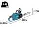 Makita XGT UC023GZ - Tron&ccedil;onneuse &agrave; batterie 40V - Guide de 40cm - SANS BATTERIE NI CHARGEUR