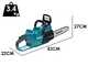 Makita XGT UC026GZ - Tron&ccedil;onneuse &agrave; batterie 40 V - Coupe de 40 cm - SANS BATTERIE NI CHARGEUR