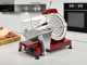 G3 Ferrari Emilia 250 Rouge - Trancheuse avec lame en acier inox 250 mm - 240 W