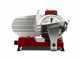 G3 Ferrari Emilia 250 Rouge - Trancheuse avec lame en acier inox 250 mm - 240 W