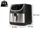 G3 Ferrari Friggisano Grill - Friteuse &agrave; air multifonction 8L
