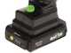 Ribimex PRBAT20/SEC - S&eacute;cateur de taille &eacute;lectrique - 20 V/2 Ah - Diam&egrave;tre de coupe 25 mm