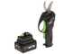 Ribimex PRBAT20/SEC - S&eacute;cateur de taille &eacute;lectrique - 20 V/2 Ah - Diam&egrave;tre de coupe 25 mm