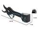 Campagnola NOVA 40 - S&eacute;cateur &eacute;lectrique &agrave; batterie - 21.6V 5Ah - Diam&egrave;tre de coupe 40 mm