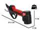 Blue Bird PS23-35+CS23-05A - Kit S&eacute;cateur sur perche - &Eacute;lagueuse &agrave; batterie - 3x 21.6V 2.5Ah - Diam&egrave;tre de coupe 35 mm