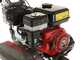 Italian Power RG 3.6-75Q-Z - Motobineuse &agrave; essence 7 CV - Moteur Rato R210