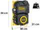 Stanley Wall Tech Pro - Compresseur d'air &eacute;lectrique monophas&eacute; mural, oil-less - Moteur 1.5 CV - 2 L