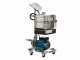 Tellarini CrystalPro Oil 10 - Filtre &agrave; plaques pour l'huile sur chariot - Pompe INOX