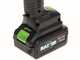 Ribimex PRBAT20/SEC - S&eacute;cateur de taille &eacute;lectrique - 20 V/4 Ah - Diam&egrave;tre de coupe 25 mm