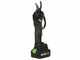 Ribimex PRBAT20/SEC - S&eacute;cateur de taille &eacute;lectrique - 20 V/4 Ah - Diam&egrave;tre de coupe 25 mm