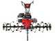 Italian Power RG 7.2-130Q-Z - Motobineuse &agrave; essence 15 CV - Moteur Rato R420