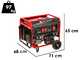 Einhell TC-PG 8000 - Groupe &eacute;lectrog&egrave;ne &agrave; essence - AVR - 8,0 kW - Courant continu 7,5 kW triphas&eacute;