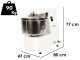 Fimar 40LN - P&eacute;trin &agrave; spirale - Triphas&eacute; - 36 Kg