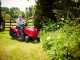 Mountfield MTF 98H - Tracteur tondeuse avec bo&icirc;te de vitesses hydrostatique et bac de ramassage de 240 L