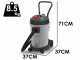 Comet CVP 130 P - Aspirateur bidon Multifonctions - 30 L - Poussi&egrave;res et liquides - 1400W