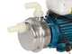 Tellarini ALM 25 - Pompe &eacute;lectrique de transfert pour huile en acier inox - Raccord en NYLON droit + courb&eacute; - Monophas&eacute;e - 230V
