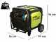 Pramac P7500I - Groupe &eacute;lectrog&egrave;ne &agrave; inverter silencieux sur chariot 7 kW - Continu 6,5 kW Monophas&eacute;