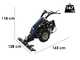 BullMach Chimera 400 - Motofaucheuse multifonction - Moteur Diesel 418cc