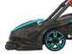 Gardena PowerMax Duo 46/36V P4A - Tondeuse &agrave; gazon &agrave; batterie - 2x18V 2.5Ah - Hauteur de coupe 46 cm