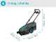 Gardena PowerMax Duo 46/36V P4A - Tondeuse &agrave; gazon &agrave; batterie - 2x18V 2.5Ah - Hauteur de coupe 46 cm