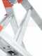 Gierre Peppina AL010DS - 2x6 marches, 2,71 m - &Eacute;chelle t&eacute;lescopique en aluminium