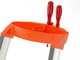Gierre Stabila AL710DS - 4 marches, 1.47 m - &Eacute;chelle en aluminium avec tr&eacute;teau