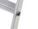 Gierre Stabila AL710DS - 4 marches, 1.47 m - &Eacute;chelle en aluminium avec tr&eacute;teau