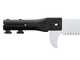 Castellari PO35P+ATO2 - Scie de jardin sur perche ovale en aluminium - 150-240 cm - Lame de 35 cm