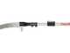 Castellari PO35PRO+ATO4 - Scie &agrave; dents en &laquo; U &raquo; sur perche ovale en aluminium - 230-390 cm - Lame de 35 cm
