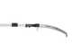Castellari PO35PRO+ATO4 - Scie &agrave; dents en &laquo; U &raquo; sur perche ovale en aluminium - 230-390 cm - Lame de 35 cm