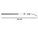 Castellari PO35PRO+ATO4 - Scie &agrave; dents en &laquo; U &raquo; sur perche ovale en aluminium - 230-390 cm - Lame de 35 cm