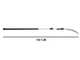 Castellari PO35PRO+ATO2 - Scie &agrave; dents en &laquo; U &raquo; sur perche ovale en aluminium - 150-240 cm - Lame de 35 cm