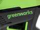 Greenworks GD60CS40K4 - Tron&ccedil;onneuse &eacute;lectrique &agrave; batterie 60 V 4 Ah - Lame de 40 cm