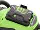 Greenworks GD60CS40K4 - Tron&ccedil;onneuse &eacute;lectrique &agrave; batterie 60 V 4 Ah - Lame de 40 cm