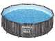 Bestway Steel Pro max 5614X - &Oslash;366x100 cm - Piscine ronde