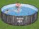 Bestway Steel Pro max 5614X - &Oslash;366x100 cm - Piscine ronde
