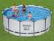 Bestway Steel Pro max 5618W - &Oslash;396x122 cm - Piscine ronde