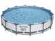 Bestway Steel Pro max 56595 - &Oslash;427x84 cm - Piscine ronde