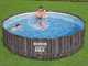 Bestway Steel Pro max 5614Z - &Oslash;427x107 cm - Piscine ronde