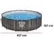 Bestway Steel Pro max 5614Z - &Oslash;427x107 cm - Piscine ronde