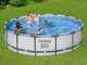 Bestway Steel Pro max 56488 - &Oslash;457x107 cm - Piscine ronde