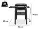 Weber Lumin Black - Barbecue &eacute;lectrique portable