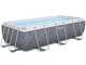 Bestway Steel Pro Max 56721 - 404 x 201 x 100 cm - Piscine hors-sol pour 5-6 personnes