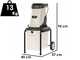 BlackStone SHRED 45 BL PLUS - Broyeur &eacute;lectrique - Lames r&eacute;versibles - Bac de ramassage