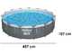 Bestway Steel Pro max 561GD - &Oslash;457x107 cm - Piscine ronde